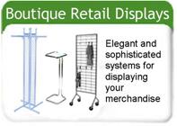 Boutique Clothing Displays